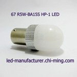 67 R5W -BA15S T20-HP 3 LED 